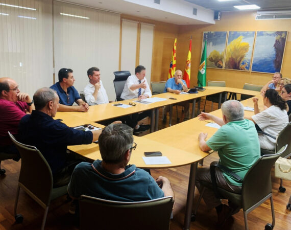 Nos reunimos con Ayuntamiento de Fraga para tratar el estado de los polígonos industriales fragatinos